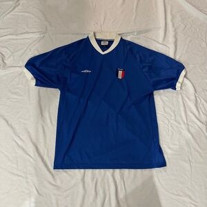 Umbro France 2005/06 Home Soccer Jersey